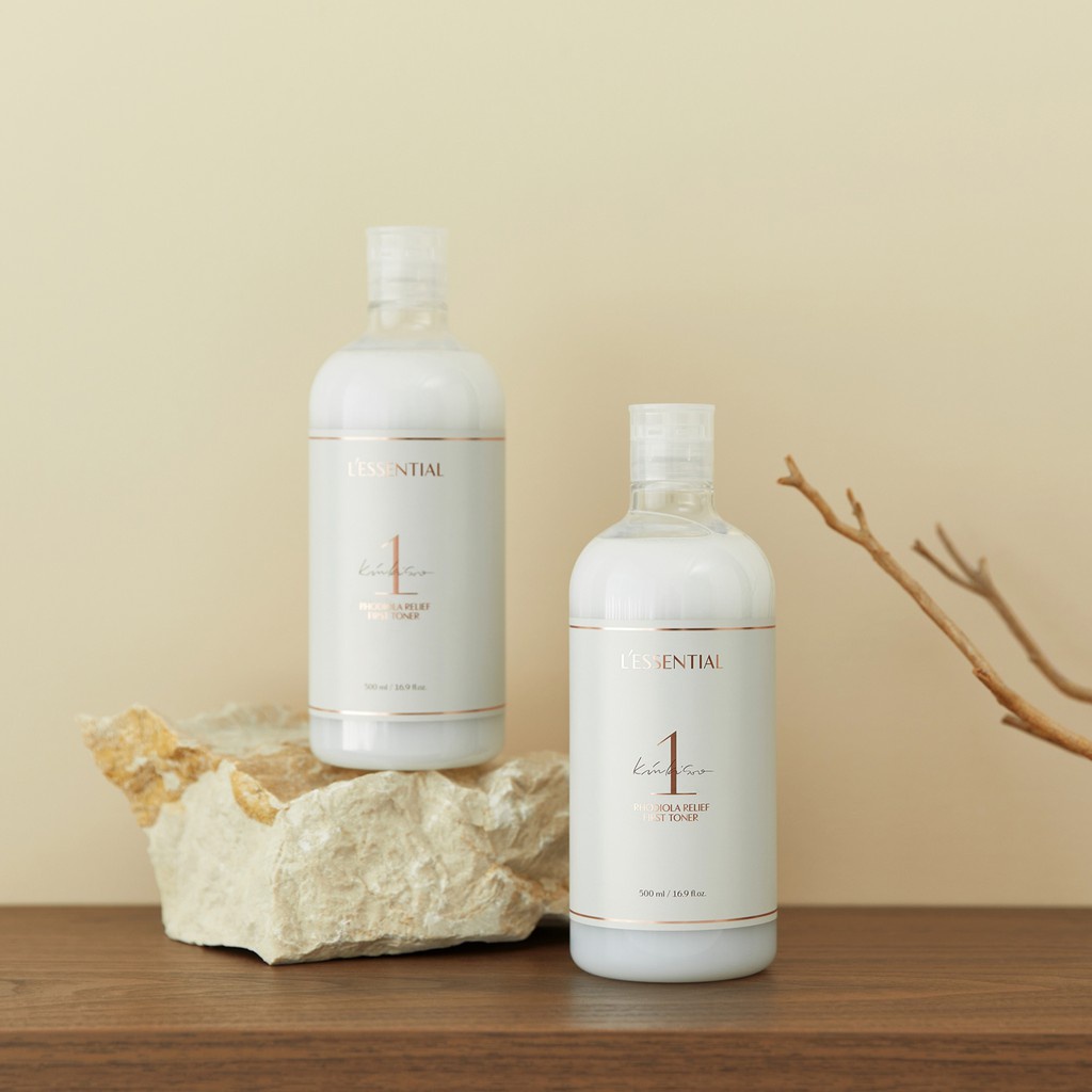 L'essential Nước hoa hồng Rhodiola Relief First Toner 500ml