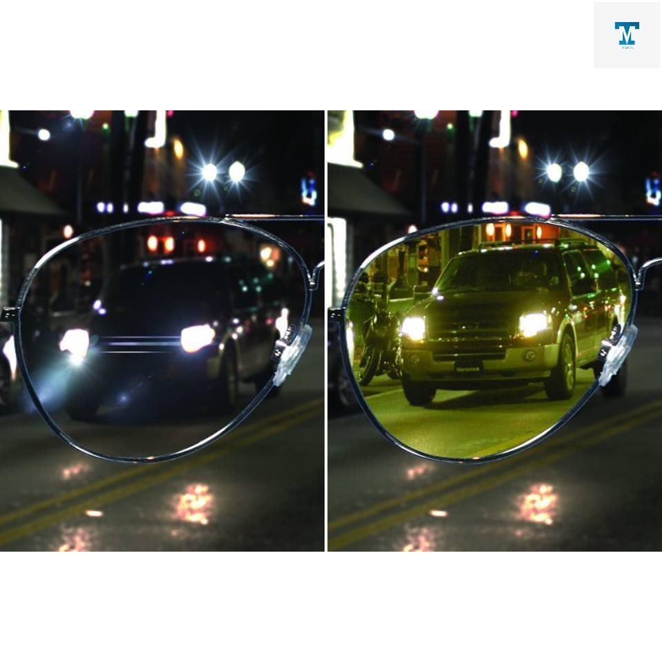 Tmark -  Kính nhìn xuyên đêm - Tặng kèm bao da - Kính Night View Glasses