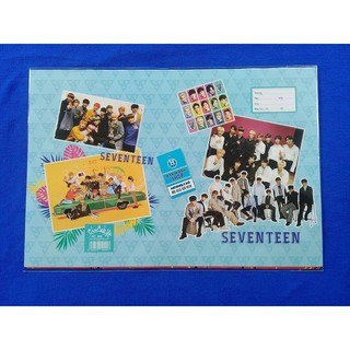 Bìa Bao Tập Seventeen - Bọc vở Kpop