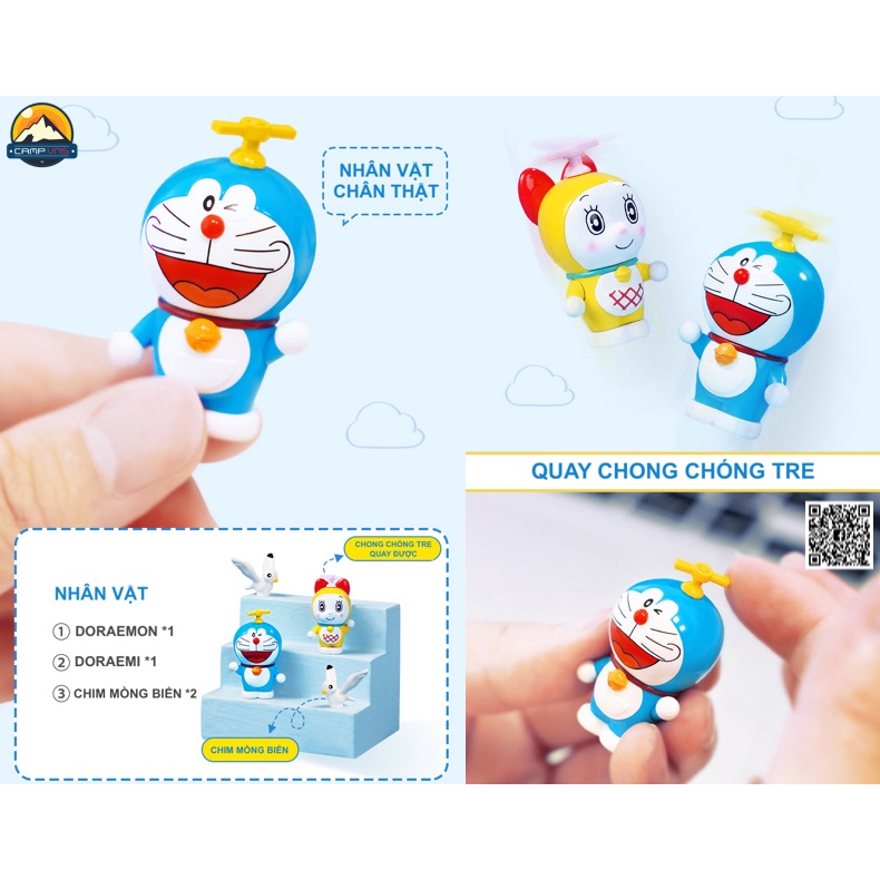 Đồ chơi lắp ráp xếp hình Doraemon Tivi âm nhạc  chính hãng Keeppley