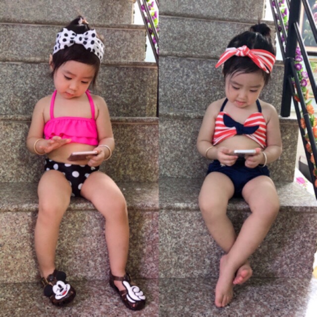 Bikini cho bé gái
