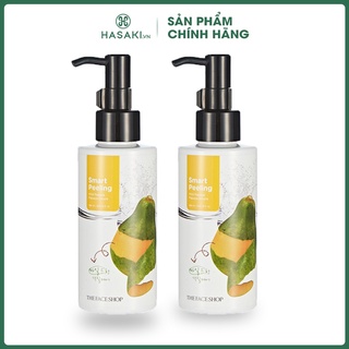 Tẩy tế bào chết cho da nhạy cảm The Face Shop đu đủ dịu nhẹ Hàn Quốc Smart Peeling Mild Papaya 150ml da chết
