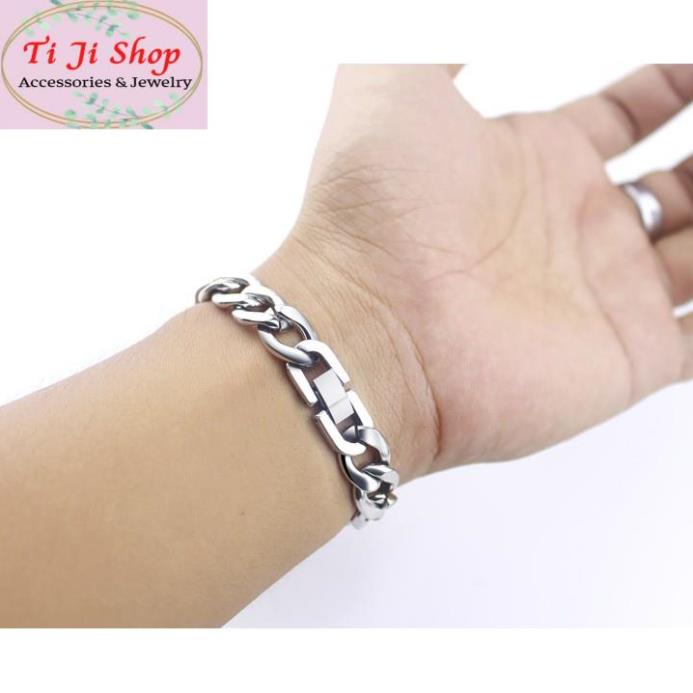 LẮC TAY LẶC ĐƠN INOX 13LY VÁC CẠNH CAO CẤP đẹp, không đen