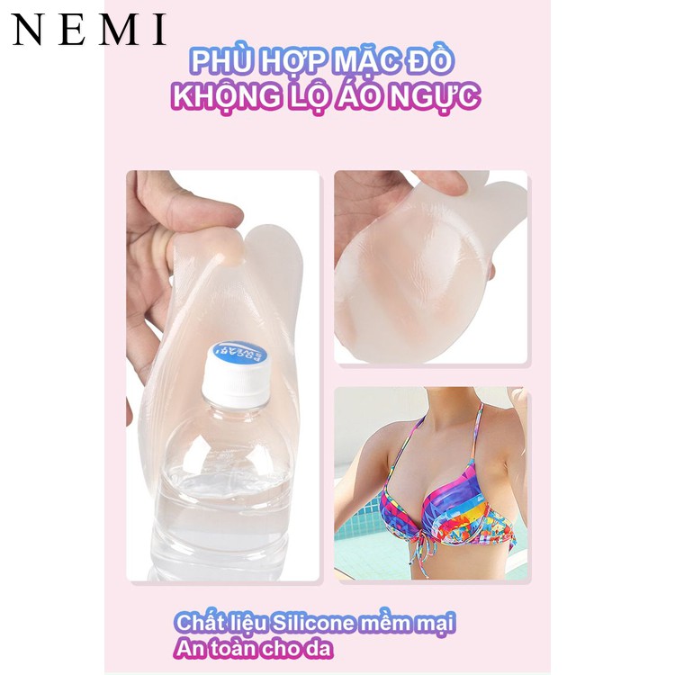 Miếng Dán Ngực Silicon Nữ Freedom Bra