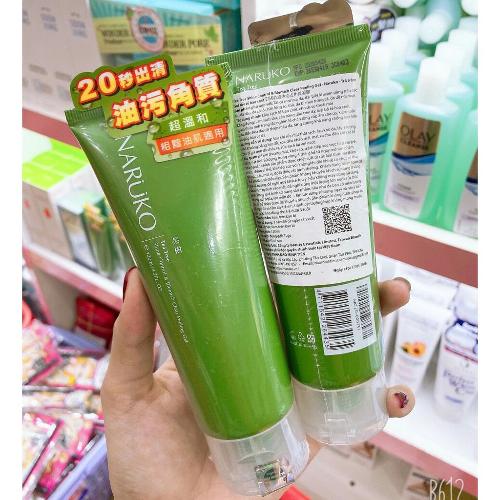 Naruko – Trà Tràm – Gel Tẩy Tế Bào Chết 120 gr [Đài Loan] | BigBuy360 - bigbuy360.vn