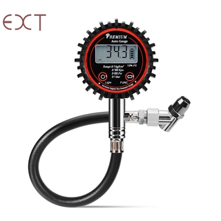 Đồng Hồ Đo Áp Suất Lốp Xe 100 Psi Màn Hình Lcd