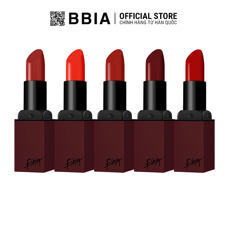 Son Thỏi Lì Bbia Last Lipstick Version 3 (5 màu) 3.5g Bbia Offical Store