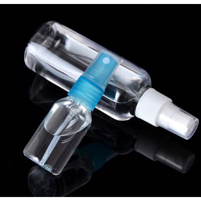 Bình xịt chiết mỹ phẩm màu trong suốt dung tích 30ml