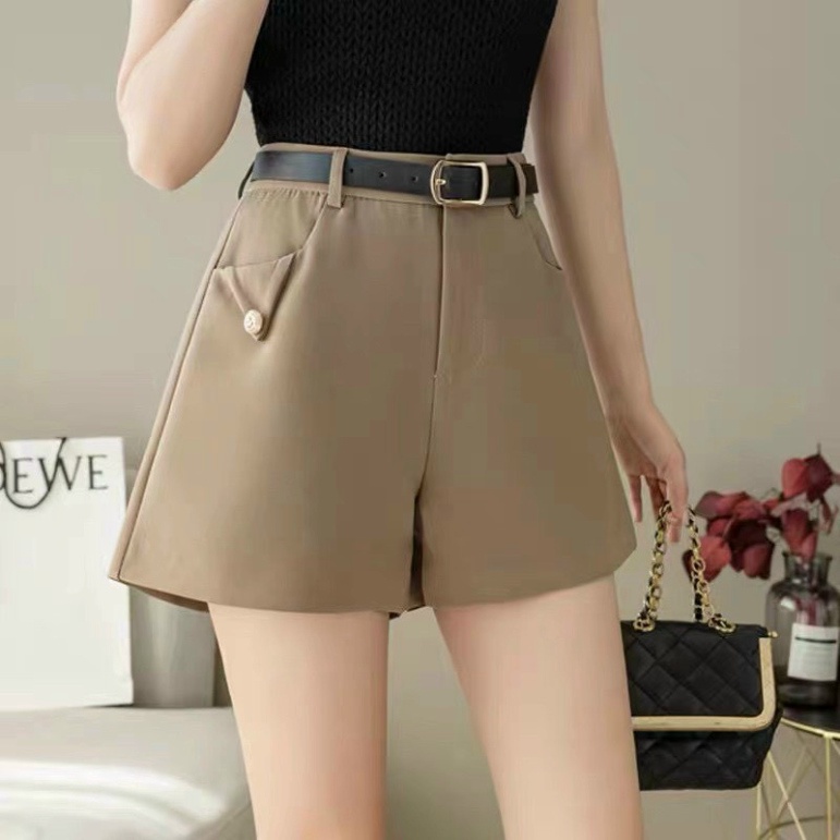 Quần short đùi nữ cạp cao  kaca CV0003 1hittop