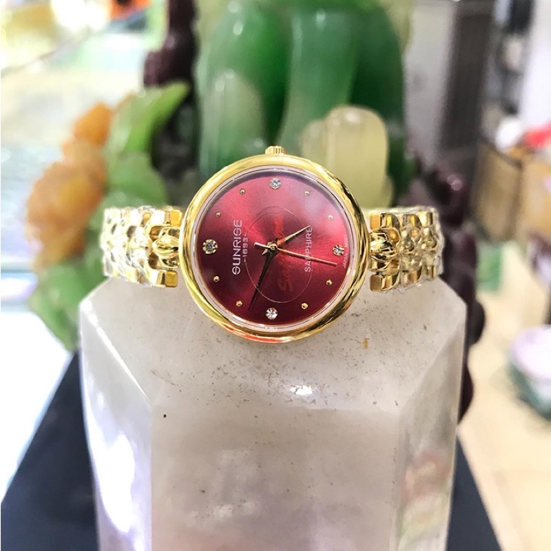 Đồng hồ nữ SUNRISE 9927SAD full hộp chính hãng, kính Sapphire chống xước, chống nước