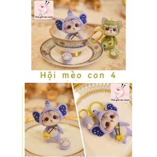 [Len chọc có hướng dẫn] Bộ kit len chọc hội mèo con 4
