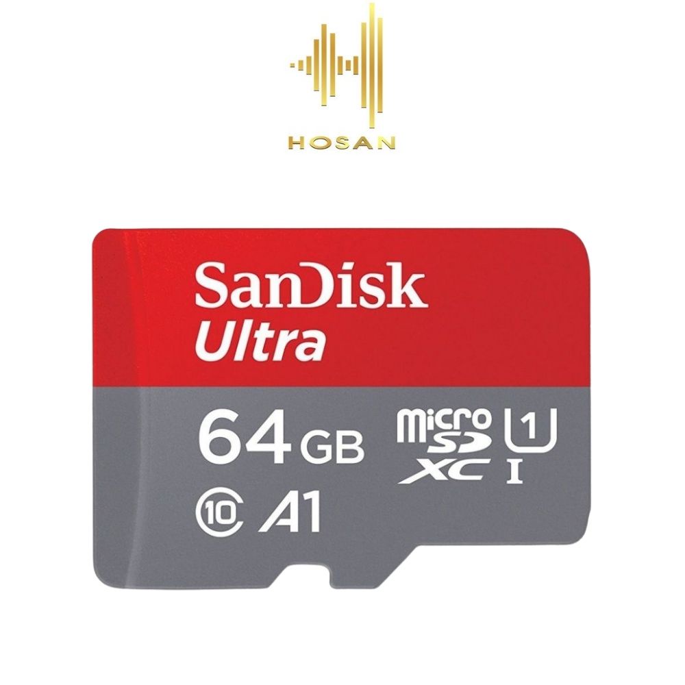 Combo Camera hành trình HOSAN eken H9R và thẻ nhớ ultra A1 64GB