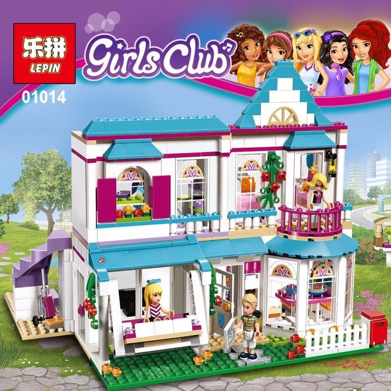 Lắp Ráp Xếp Hình Frends Ngôi Nhà Tình Bạn Của Stephanie 649 Khối LEPIN01014 BELA10612