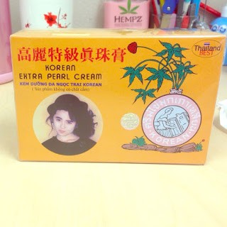 KEM DƯỠNG DA KOREAN EXTRA PEARL CREAM - KEM SÂM VÀNG