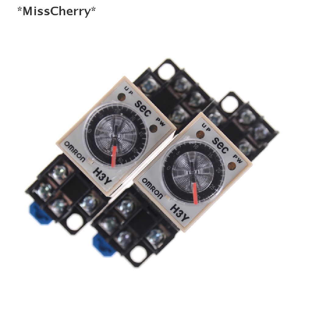 Rơ Le Hẹn Giờ 0-30s / 60s DPDT 220V H3Y-2 Chuyên Dụng