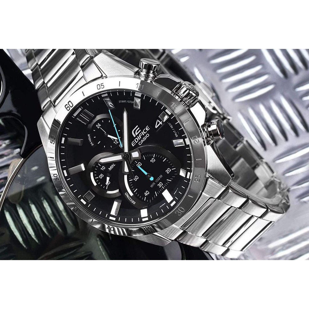 Đồng hồ Casio Edifice Nam EFR-571D-1AVUDF chính hãng bảo hành 1 năm Pin trọn đời