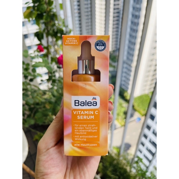 Tinh chất dưỡng Balea ⚡ CAM KẾT CHẤT LƯỢNG ⚡ Serum và kem Vitamin C Balea Đức sáng da mờ th.âm, giảm nếp nhăn