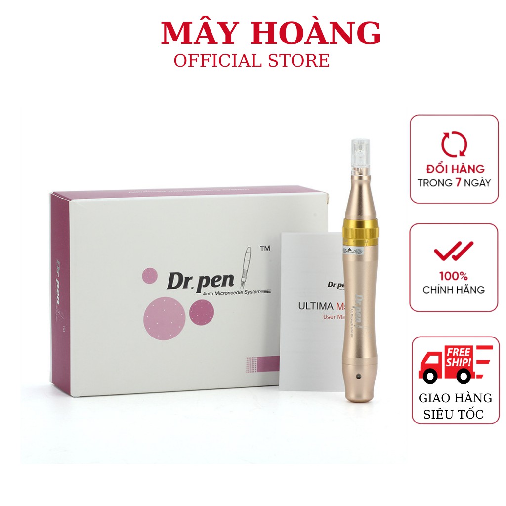 Máy Lăn Kim DR Pen M5 - W Tích Điện Chính Hãng ( hàng chuẩn)