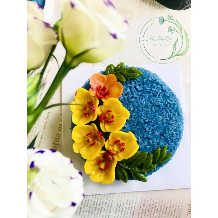 Bột Hoa Đậu Biếc Nguyên Chất  TG FOODS Dùng Nấu Xôi,Bột Tạo Mầu, Dưỡng Da