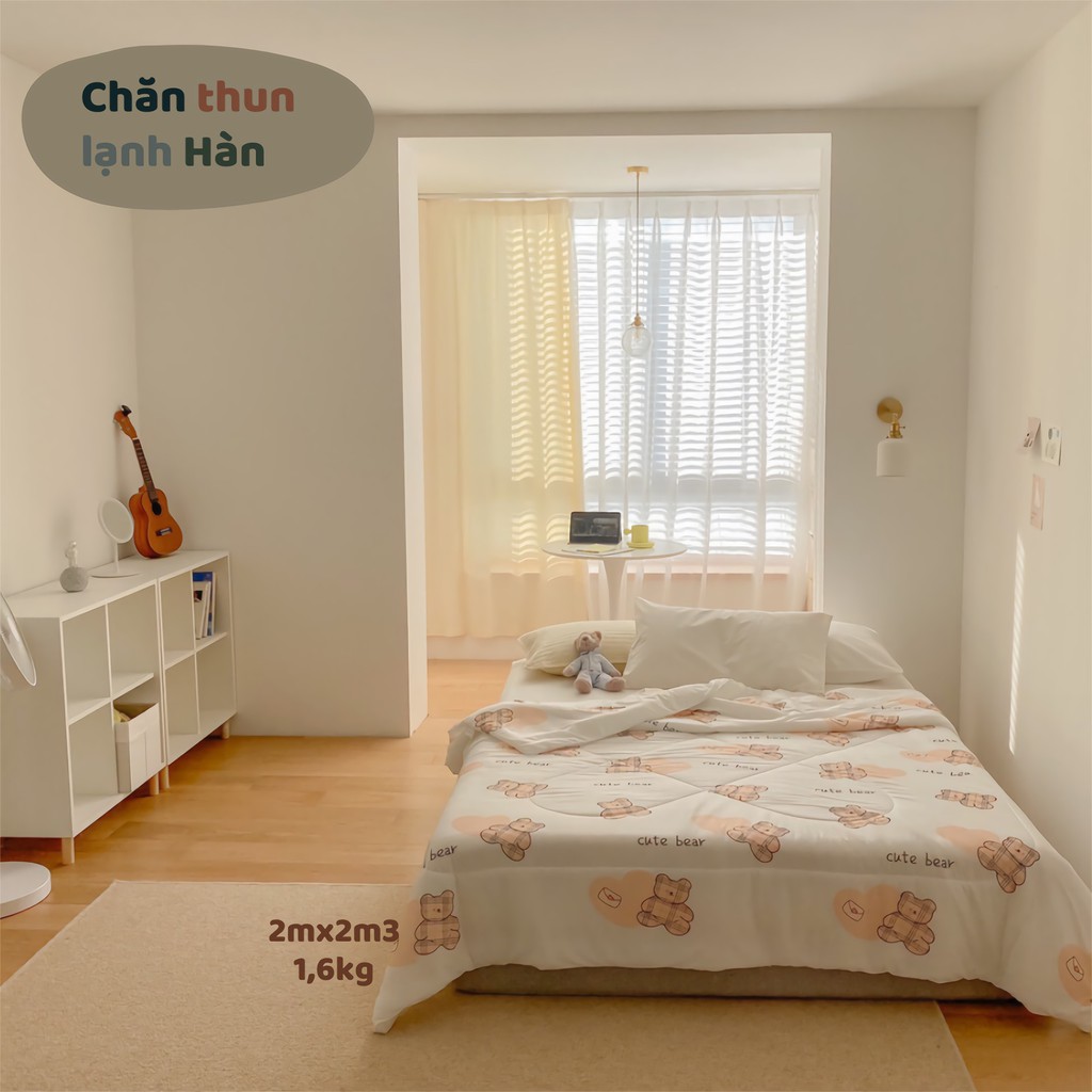 Chăn Thun Lạnh Hè Thu- phong cách Hàn Quốc