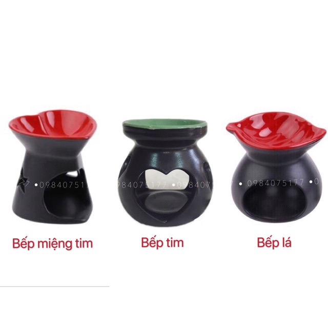 Sỉ bếp đốt tinh dầu bằng nến - nhiều mẫu link 1