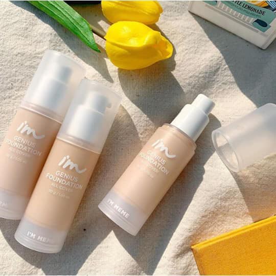MBC Kem nền Memebox Im Genius Foundation All Cover | BigBuy360 - bigbuy360.vn