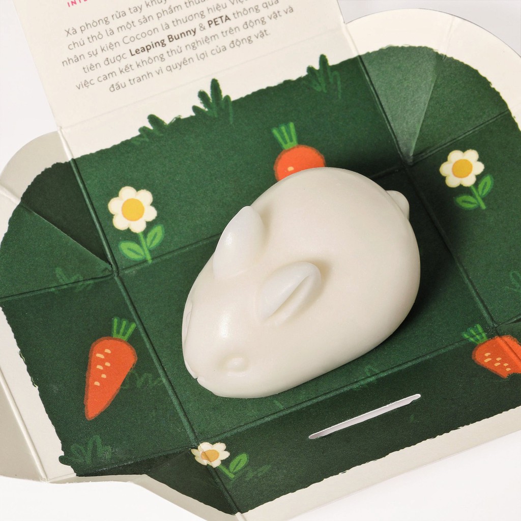 Xà Phòng Rửa Tay Khuynh Diệp & Bạc Hà Hình Chú Thỏ Cocoon 45g | BigBuy360 - bigbuy360.vn