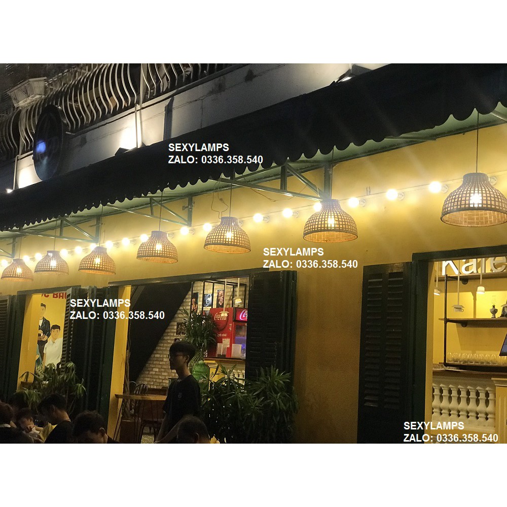 ĐEN MÂY TRE DÁNG LỌ MỰC (TẶNG BÓNG LED)