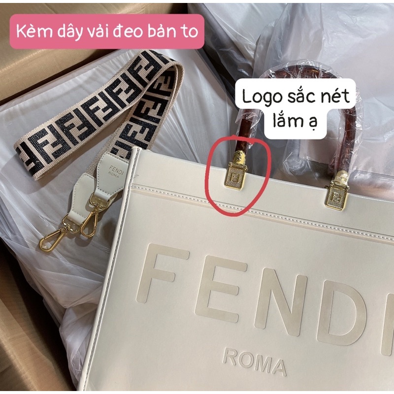 Túi fen đy dáng du lịch size 35 kèm dây vải đeo bản to quai dá chất siêu đẹp 1333#