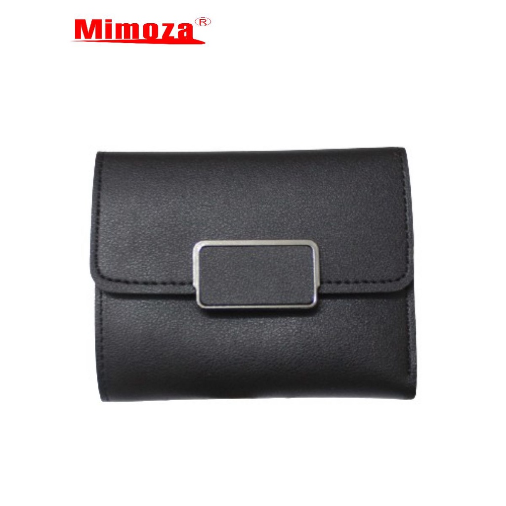 Ví Nữ Ngắn Mini Cầm Tay Chính Hãng PRETTYZYS Gấp Đôi Khóa Vuông Cực Xinh Bền Đẹp Cực Rẻ VD01-MIMOZA.VN