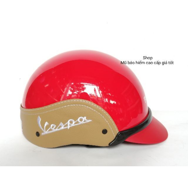 [Freeship đơn 50K]MŨ BẢO HIỂM VESPA CHÍNH HÃNG ATA-MŨ Chính hãng