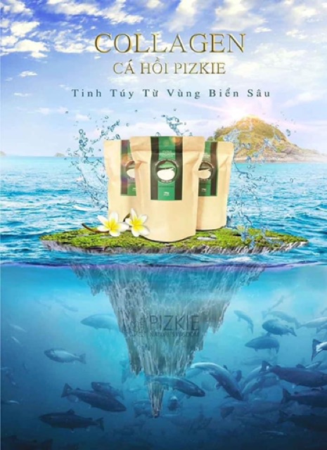 Collagen cá hồi Pizkie -  HỒI SINH LÀN DA CỦA BẠN | BigBuy360 - bigbuy360.vn
