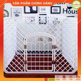 Quây nhựa cho chó mèo 💥 FREESHIP 70K 💥 Hàng rào nhựa cho thú cưng chó mèo| 90cm x 90cm | PetZoneHCM