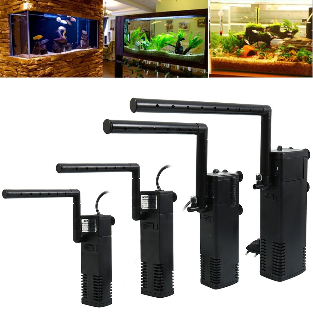 Máy bơm lọc nước cho hồ cá cảnh mini tiếng ồn thấp 3 trong 1 chất lượng cao