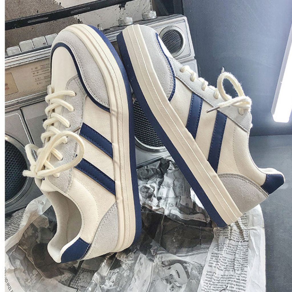 Giày thể thao nam vải thoáng khí êm nhẹ đi học đi chơi đi làm mẫu mới full size, Giày nam KATEZA60