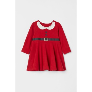 Váy đỏ noel santa HM H&M sz 6-4y_hàng chính hãng