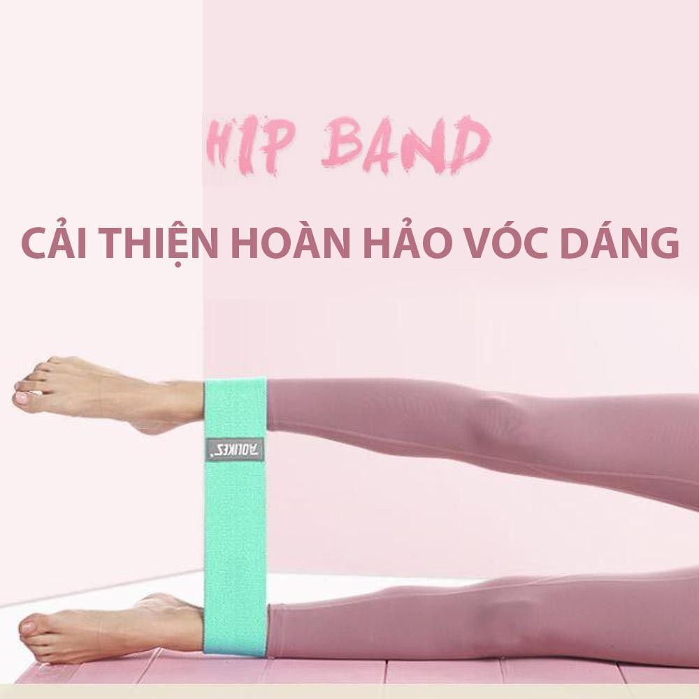 Dây kháng lực đàn hồi tập mông đùi Aolikes, Dây đàn hồi tập gym thể thao