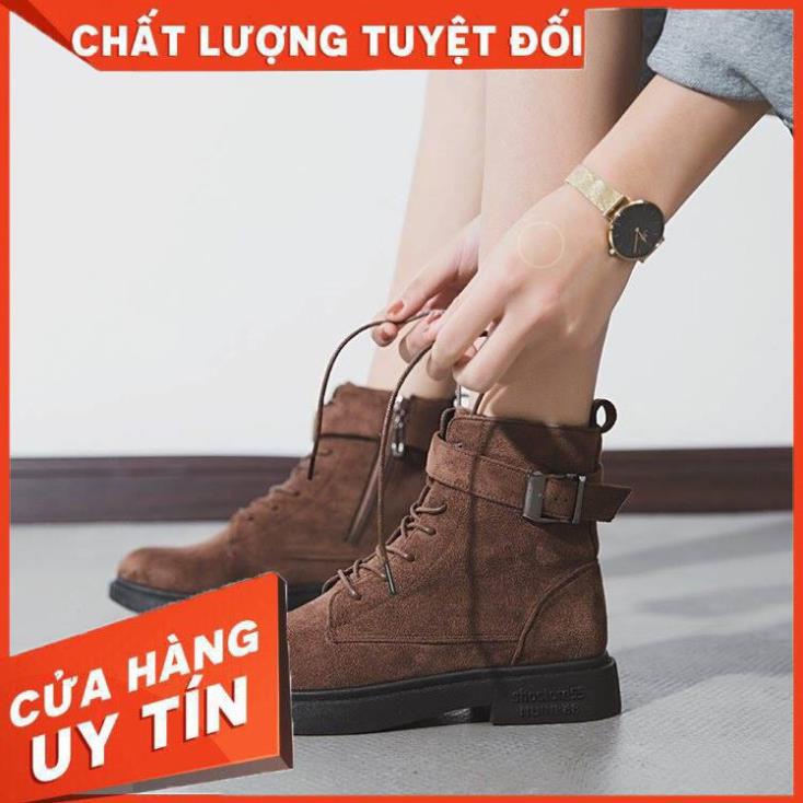 [Chính Hãng] Bốt cao cổ da trơn dáng Doctor[ FULL BOX HỖ TRỢ ĐỔI SIZE] | BigBuy360 - bigbuy360.vn