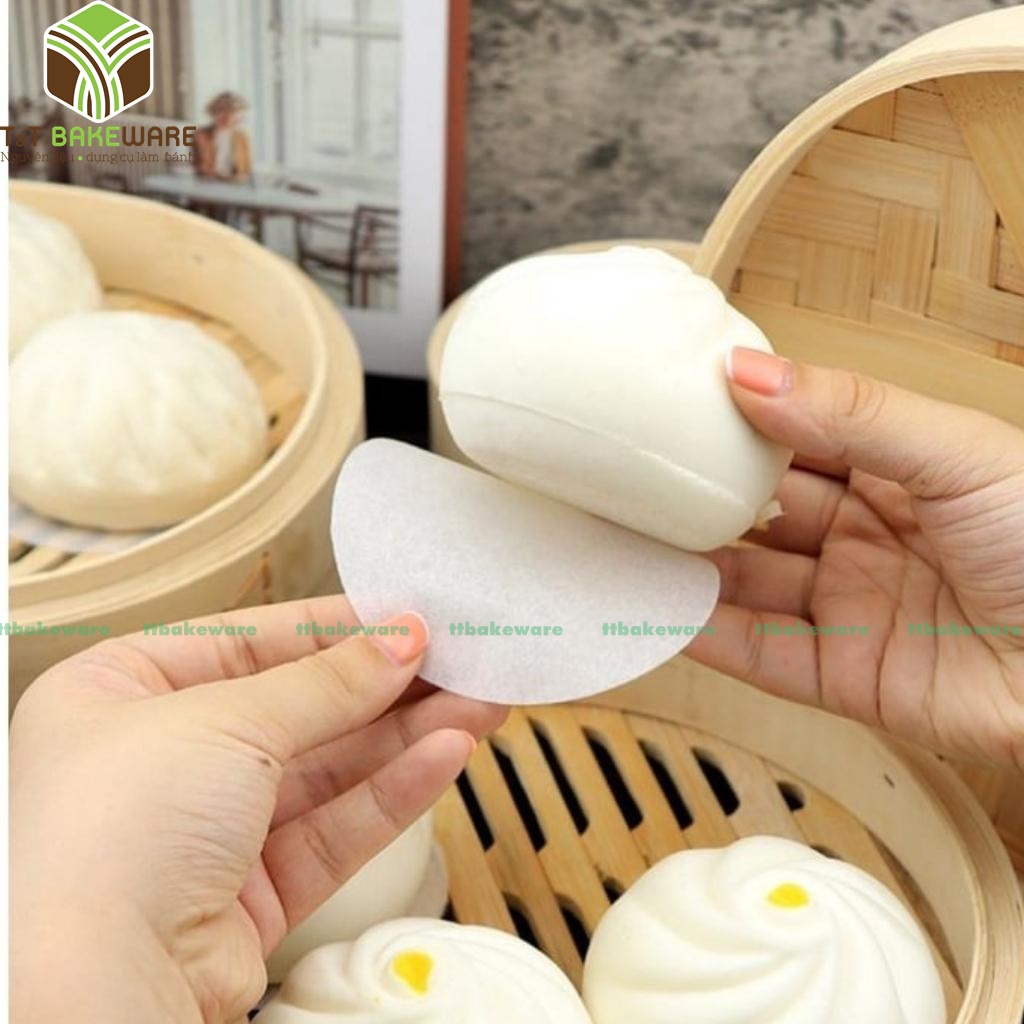 GIẤY LÓT BÁNH BAO TẬP 100 CHIẾC