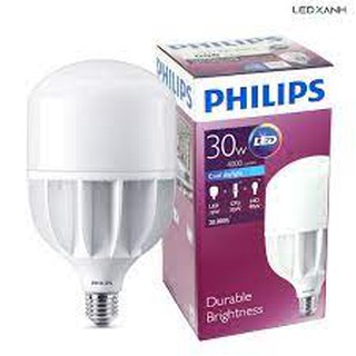 Bóng led buld trụ 30w high lumen tuổi thọ 20000h philips