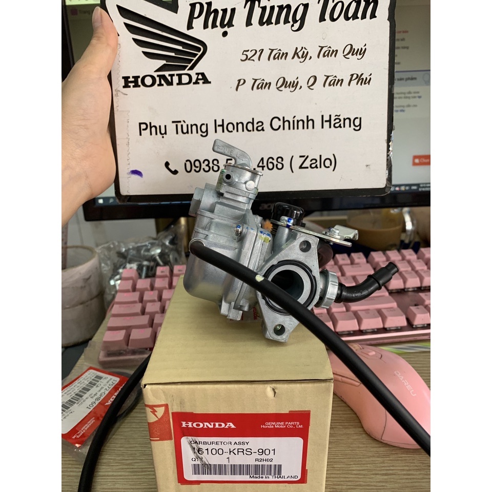 BÌNH XĂNG CON WAVE / DREAM ZIN CHÍNH HÃNG HONDA THÁI LAN