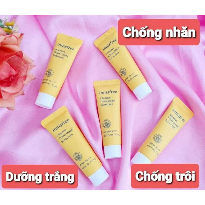 Kem hạn chế nắng Innisfree mini 10ml