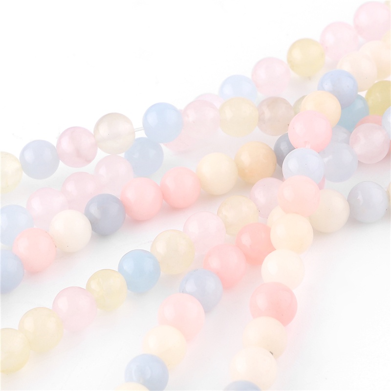 Chuỗi Hạt Morganite 8mm Nhiều Màu