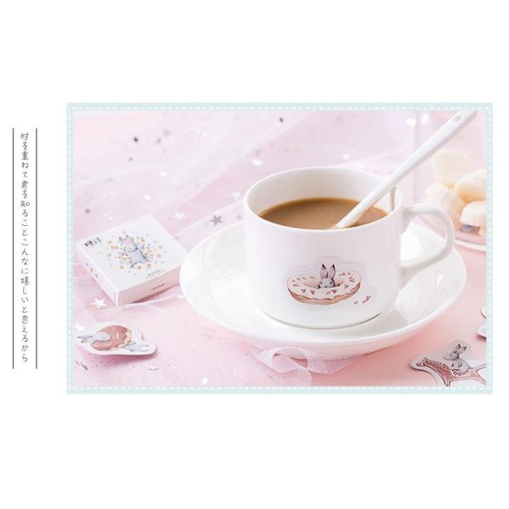 Bộ 45 Sticker Thỏ Cà Rốt E77