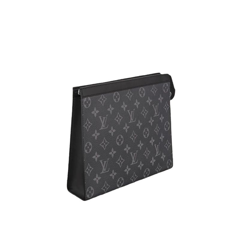 Túi Louis Vuitton Voyaga MM Monogram Eclipse Canvas Clutch