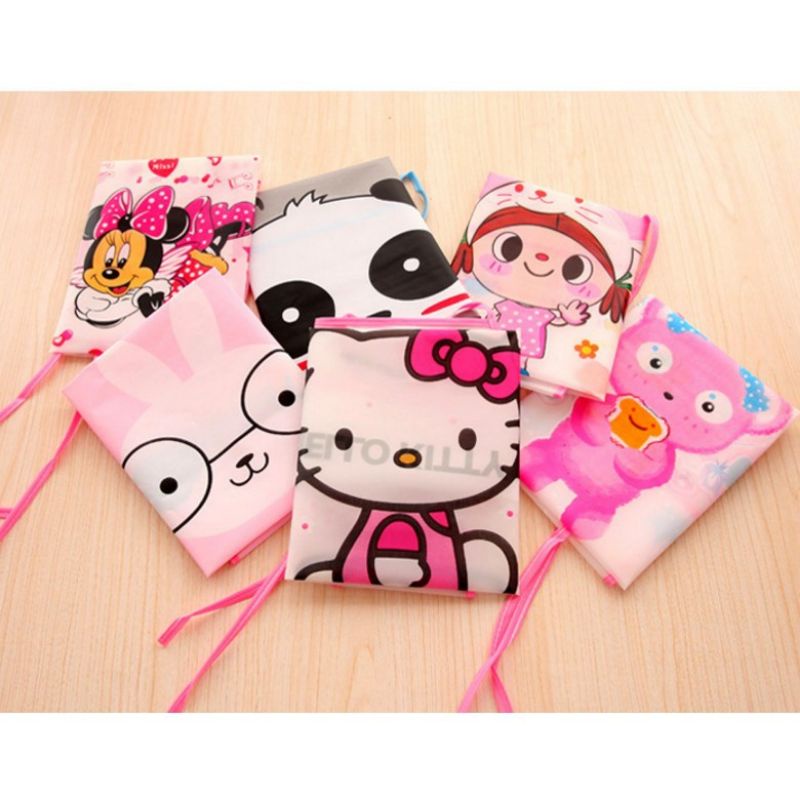 Tạp dề nấu bếp chống thấm nhiều hình dễ thương.