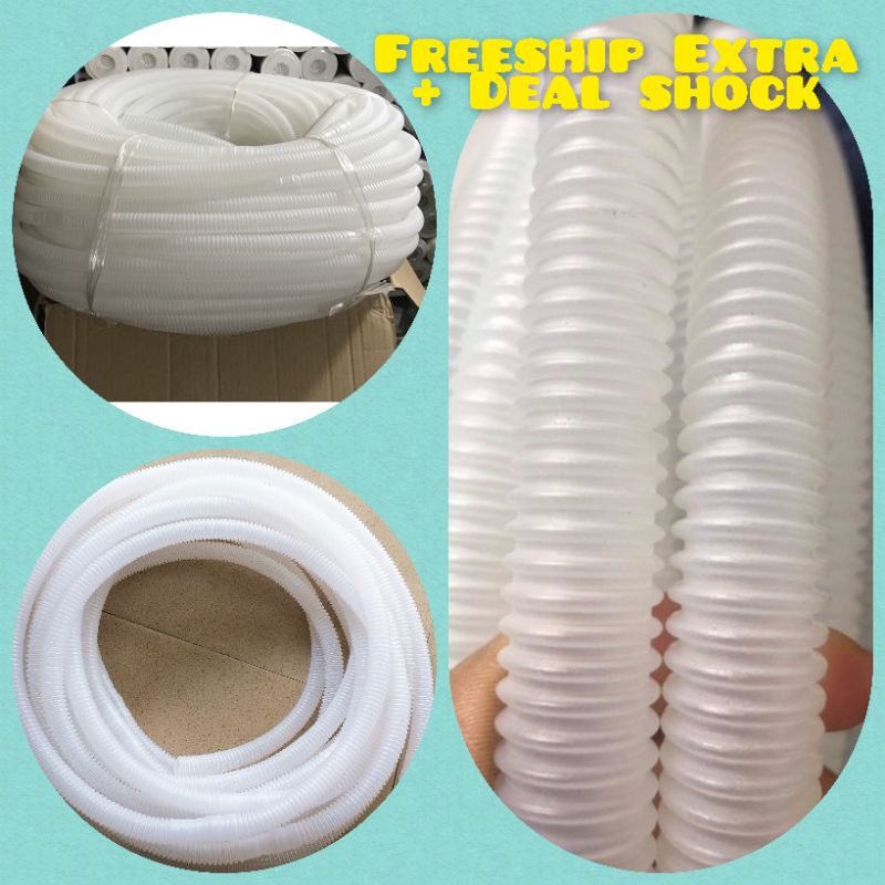 Ống ruột gà Song Tâm ống thoát nước thải máy lạnh chiều dài 1m