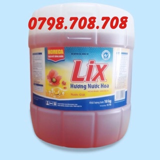 Nước giặt hương nước hoa Lix 9.5kg