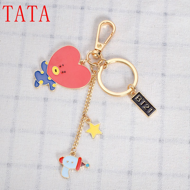 Móc khóa KPOP BTS bt21 dễ thương