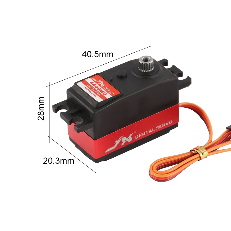 Động cơ servo kỹ thuật số JX PDI-4409MG 9KG tốc độ cao cấu hình thấp cho Yokomo HPI 3RACING SAKURA D4 CS RC 1/8 1/10